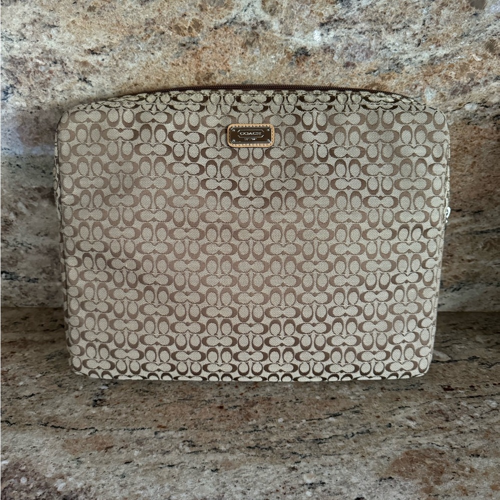 Coach iPad, Laptop, briefcase, business, home or work.